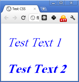 external and internal styles combining on one paragraph